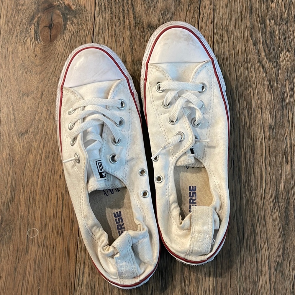 Boat shoe converse, barely worn